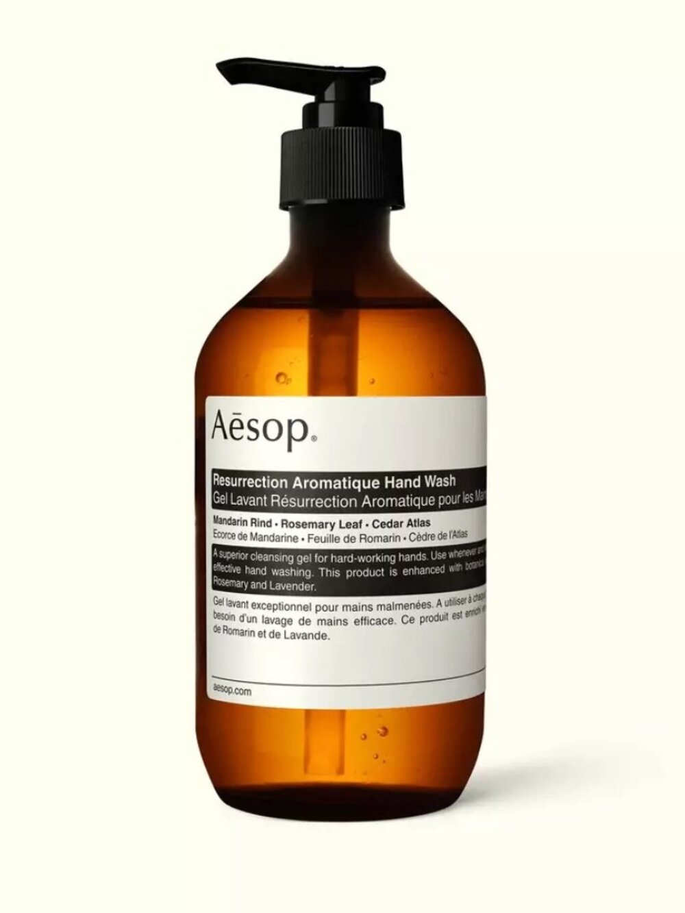 Aesop Resurrection Aromatique Hand Wash -16.9 fl oz 500ml NEW